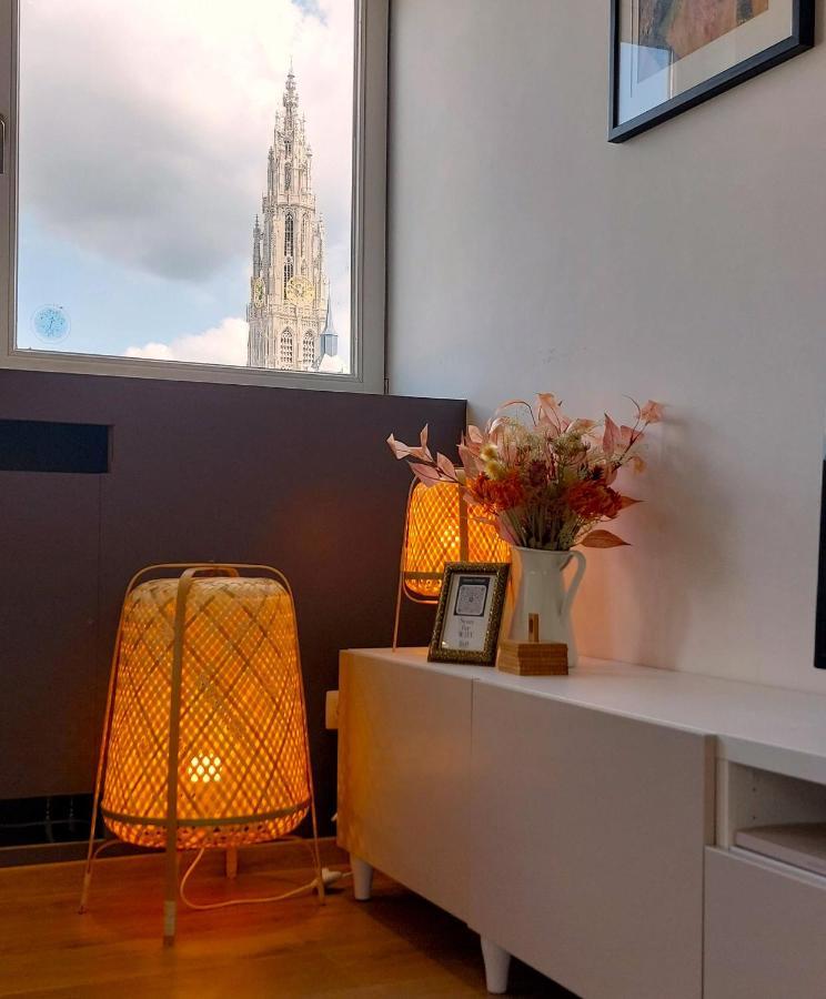 The Roof - Rooftop Appt In Historical Center Antwerpen Bagian luar foto